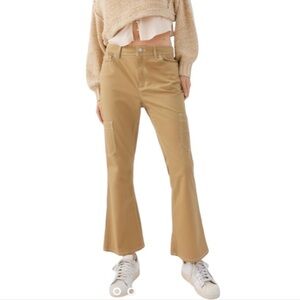 Tan Women's Flared Pants